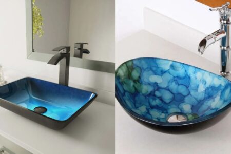 Blue Vessel Bathroom Sink: A Stylish Choice for Your Modern Bathroom Design