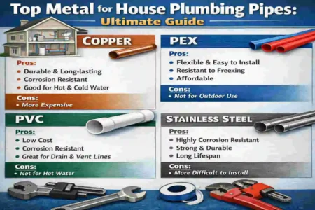 Top Metal for House Plumbing Pipes