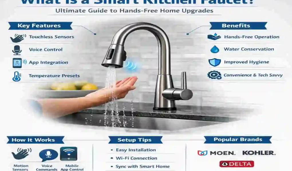 What Is a Smart Kitchen Faucet