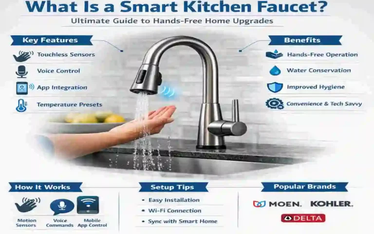 What Is a Smart Kitchen Faucet