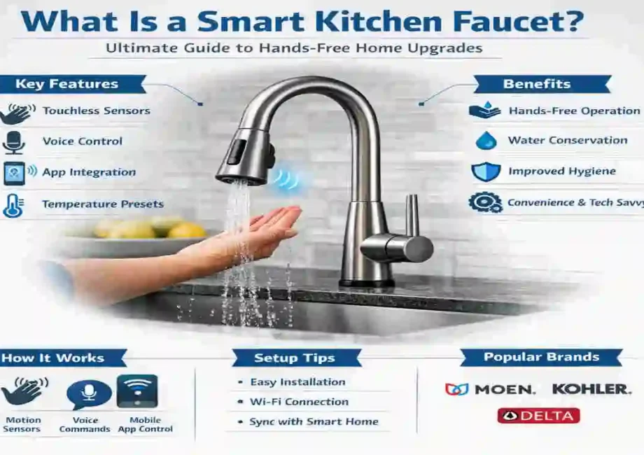What Is a Smart Kitchen Faucet