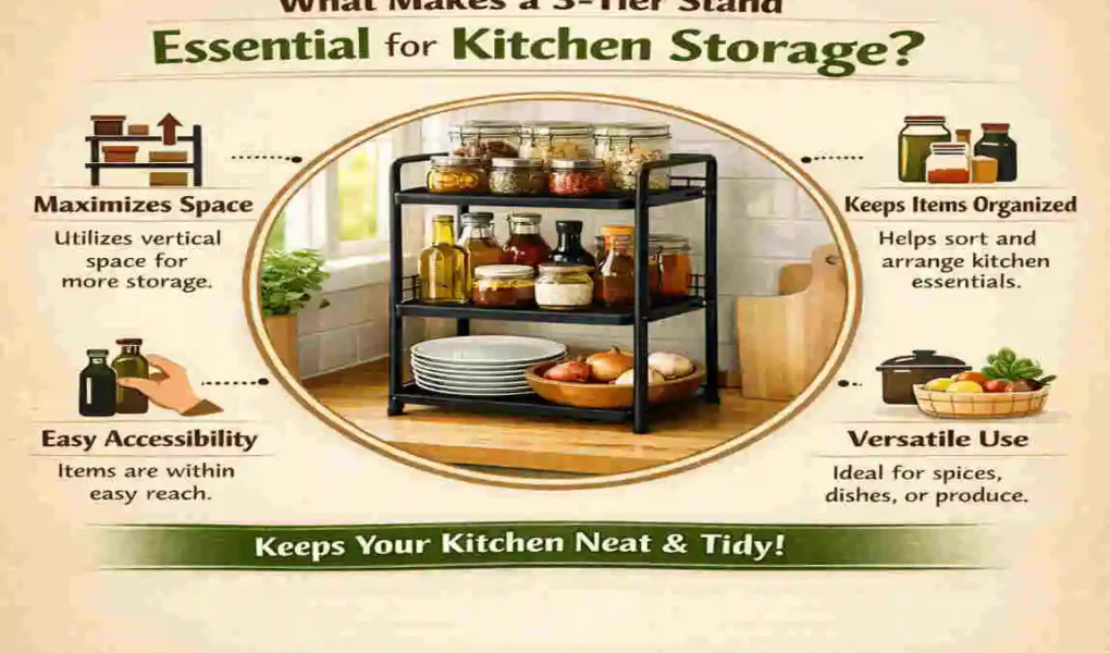 3-Tier Stand Essential for Kitchen Storage?