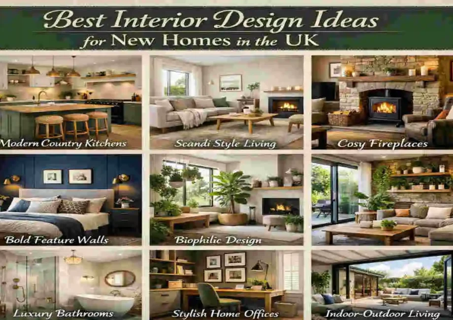 Best Interior Design Ideas for New Homes UK?