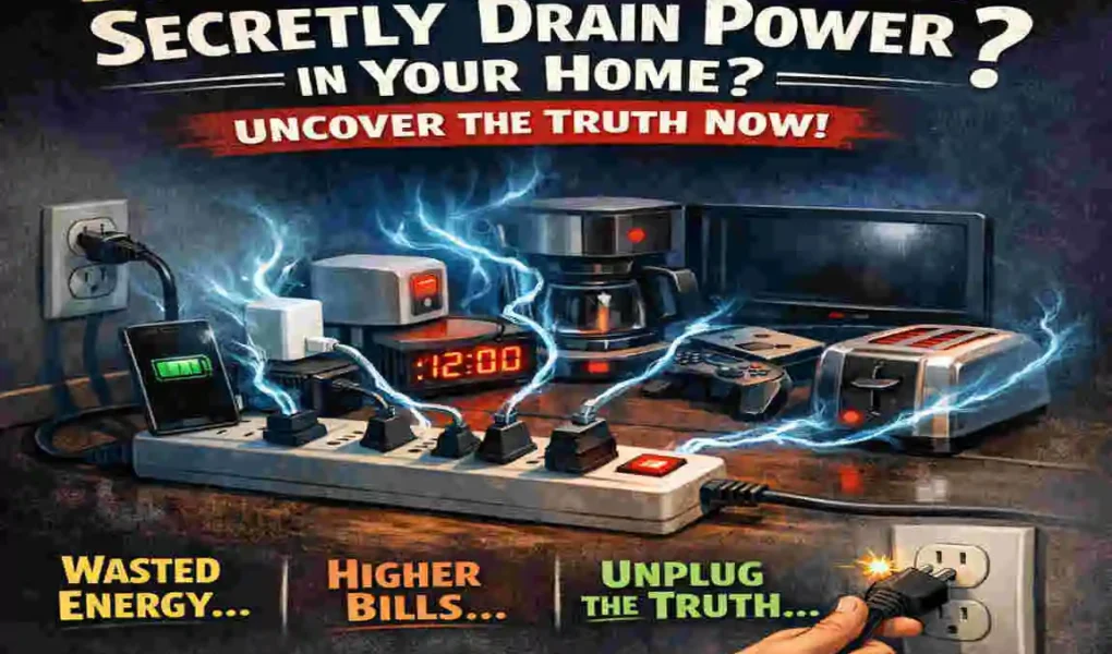 Do plugged-in appliances secretly drain power in your home