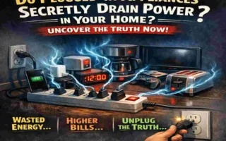 Do plugged-in appliances secretly drain power in your home