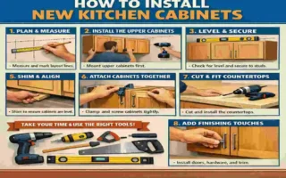 How Do I Install New Kitchen Cabinets