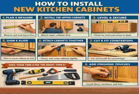 How Do I Install New Kitchen Cabinets