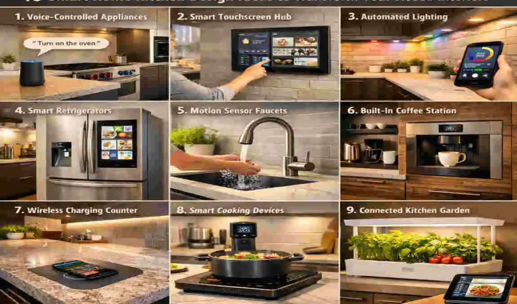 Smart Home Kitchen Design Ideas