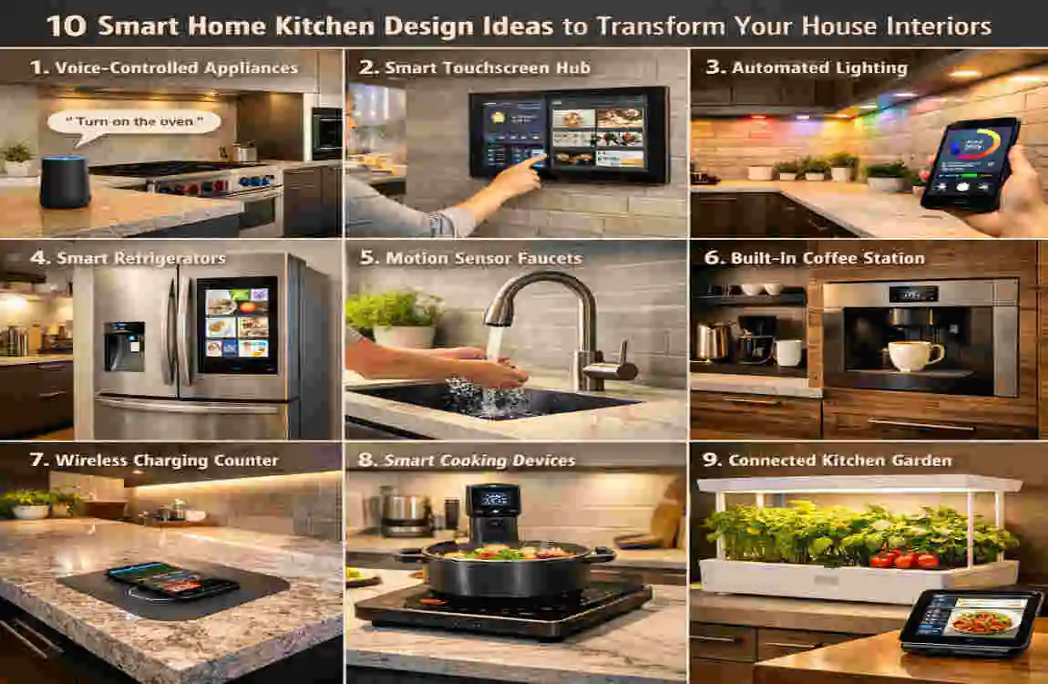 10 Smart Home Kitchen Design Ideas to Transform Your House - home Motors