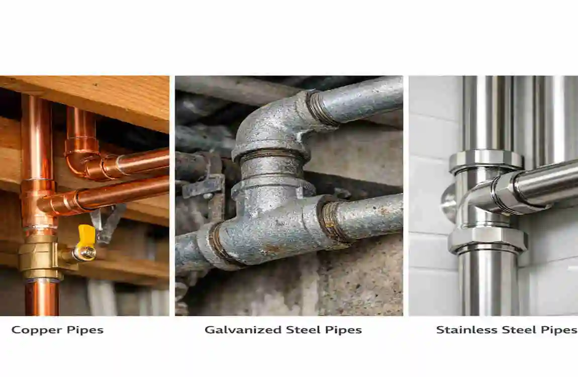 Top Metal for House Plumbing Pipes