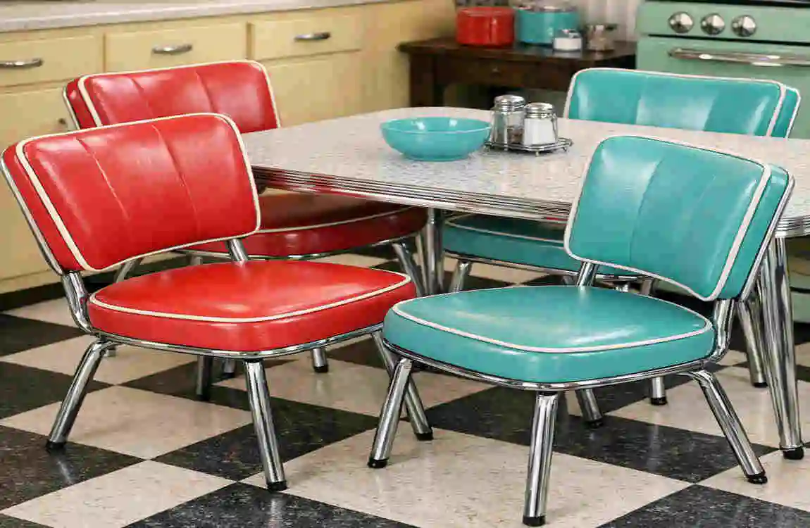 50's style kitchen chairs