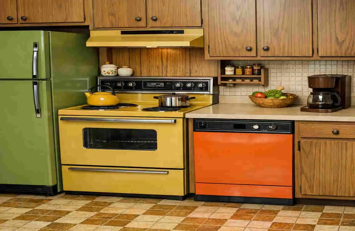 70's appliance colors