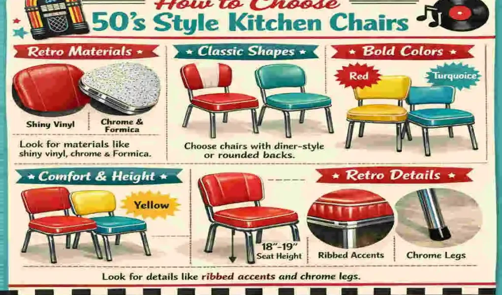 50's style kitchen chairs