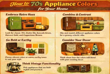 70's appliance colors