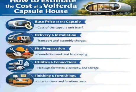 how much is a volferda capsule house