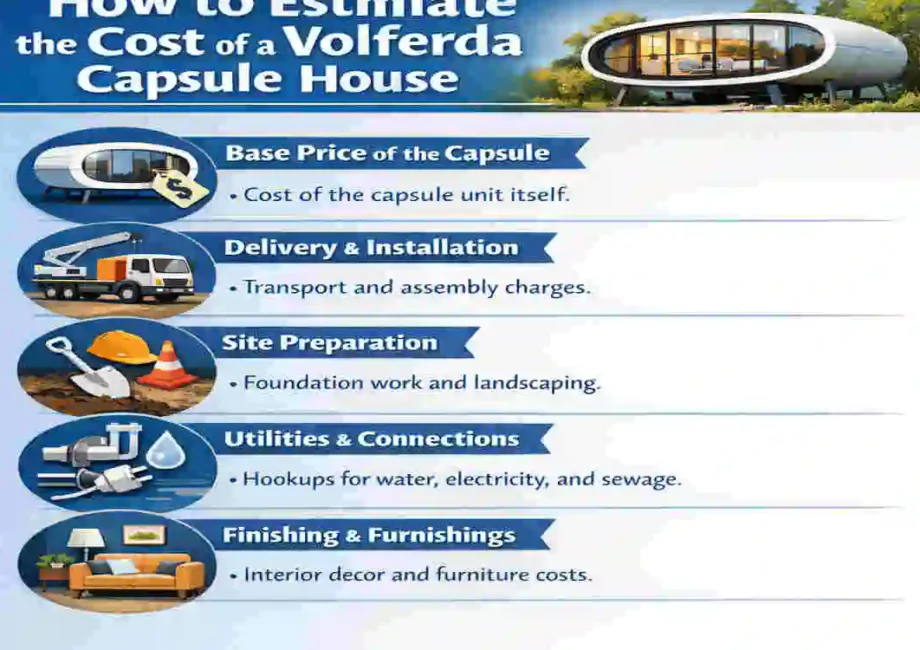 how much is a volferda capsule house