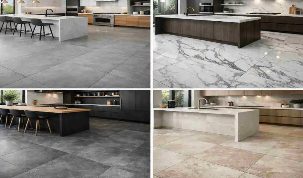 Large Kitchen Floor Tiles
