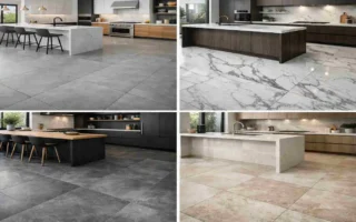 Large Kitchen Floor Tiles