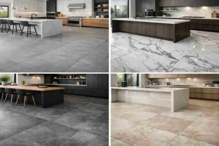 Large Kitchen Floor Tiles