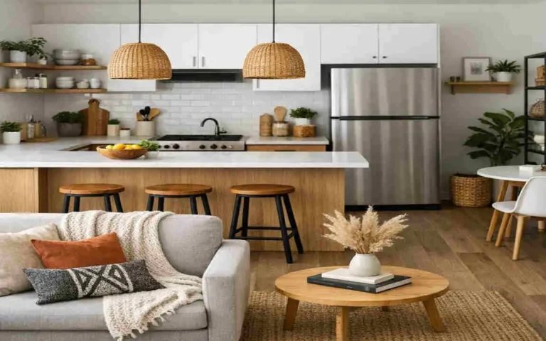 open plan kitchen ideas on a budget