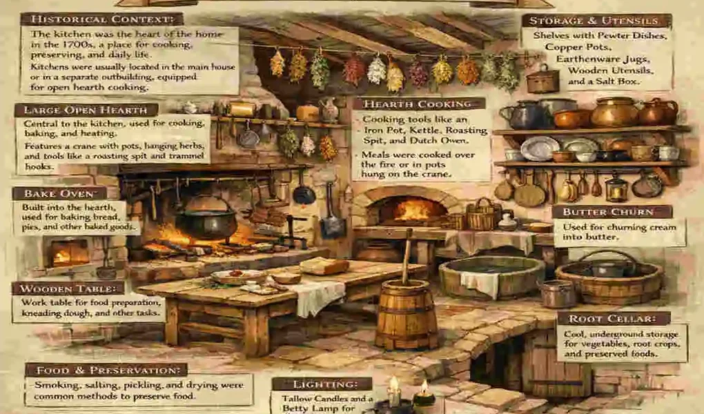 18th century kitchen