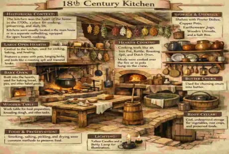 18th century kitchen