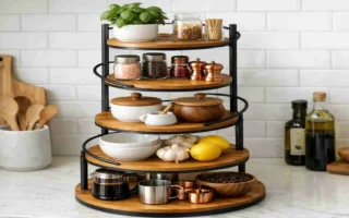 5 tier stand for kitchen counter