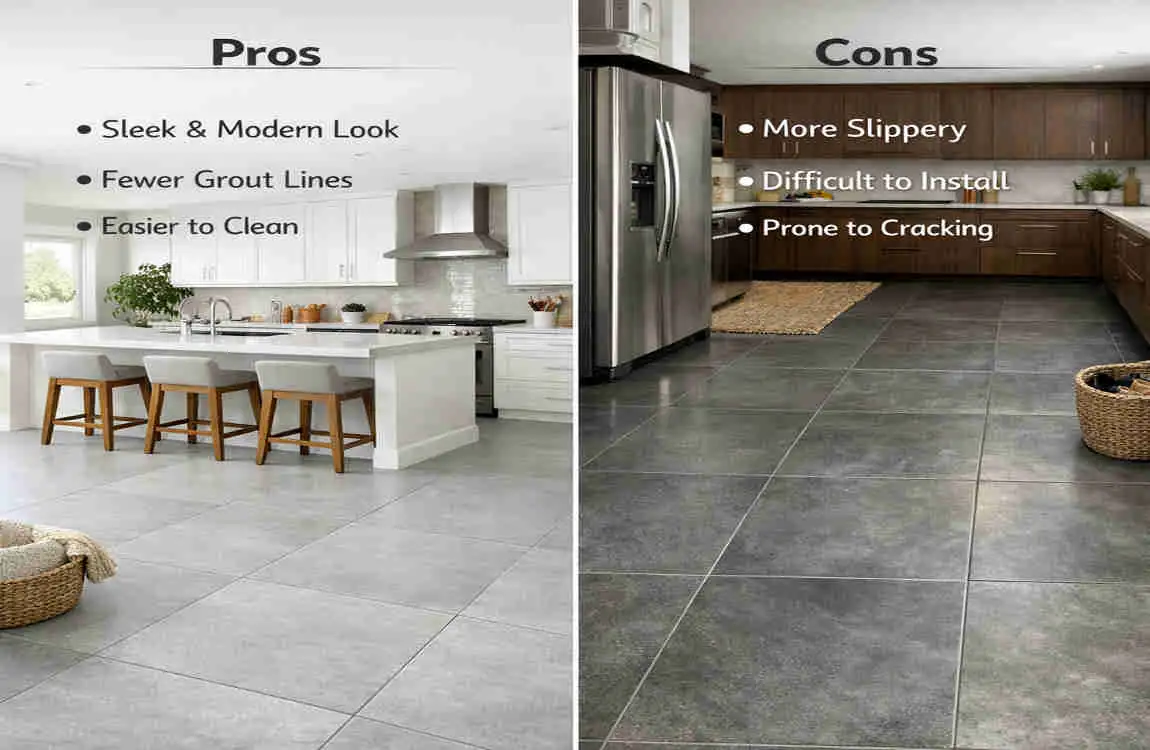 Large Kitchen Floor Tiles