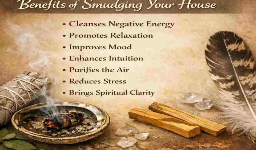how to smudge a house