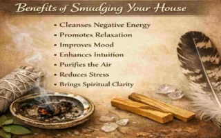 how to smudge a house