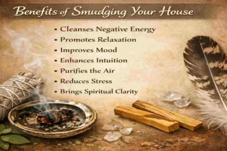 how to smudge a house