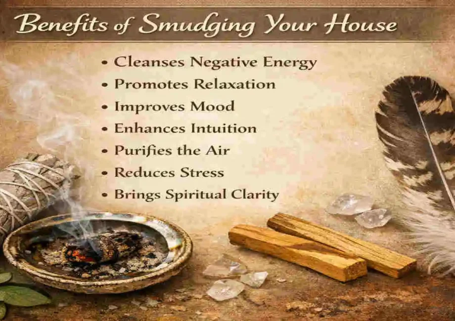 how to smudge a house