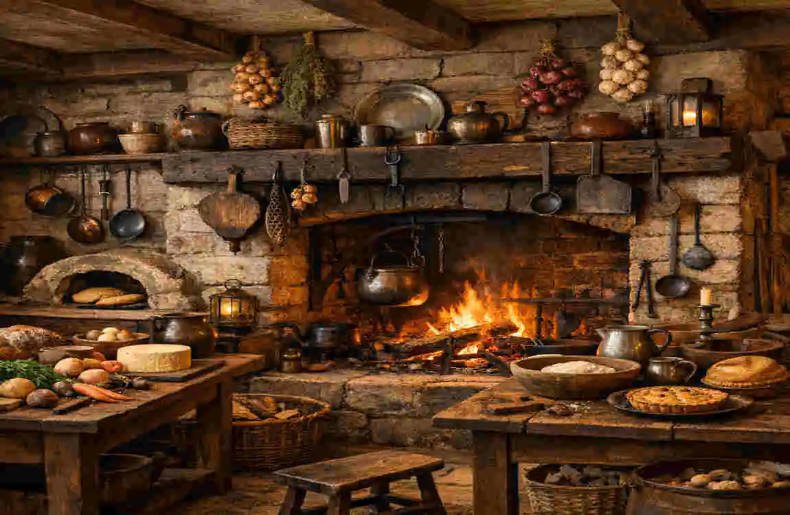 18th century kitchen