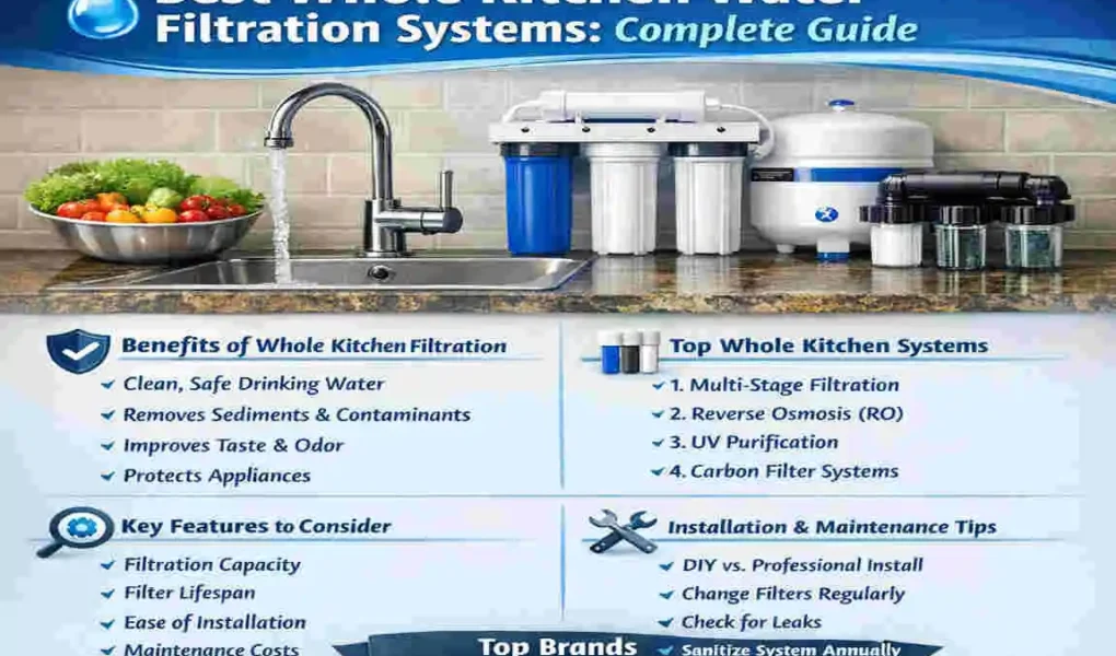 Best Whole Kitchen Water Filtration Systems