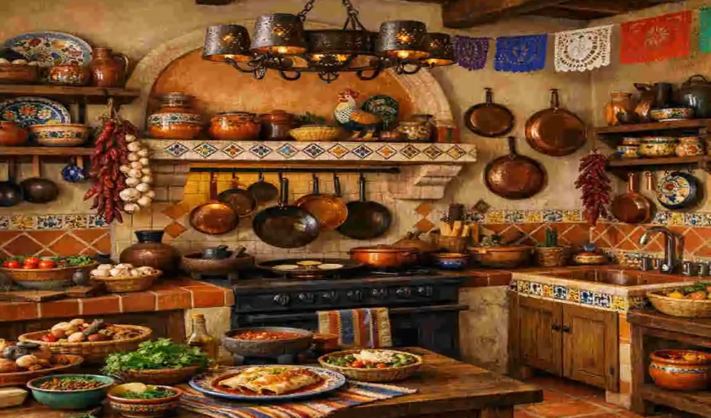 authentic mexican kitchen decor idea