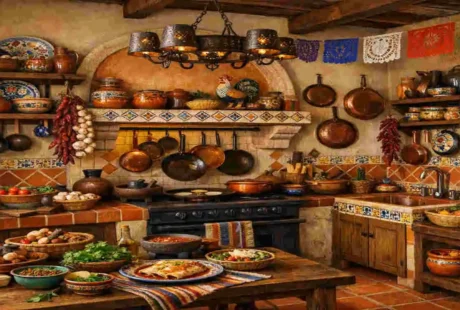 authentic mexican kitchen decor idea