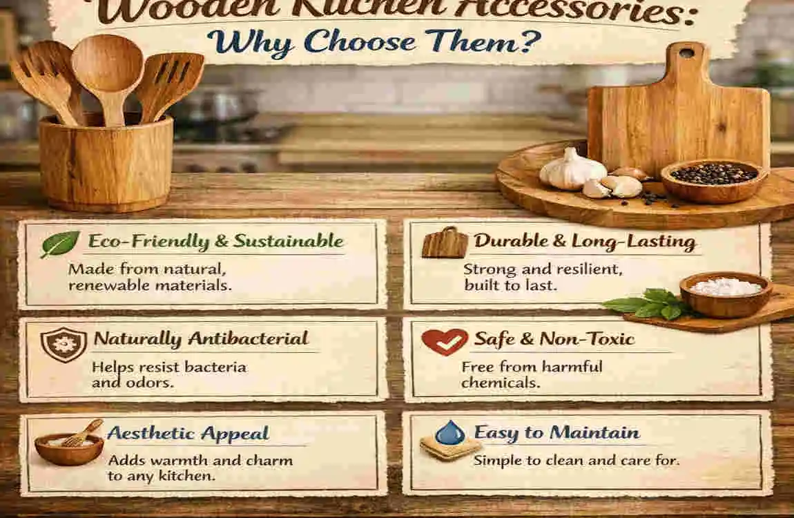 wooden kitchen accessories