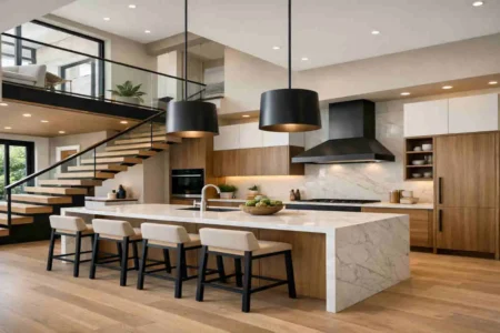 Duplex Style Kitchen at Home?