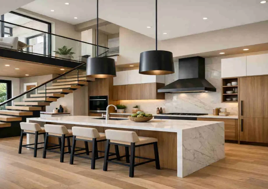 Duplex Style Kitchen at Home?