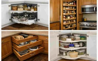 upper corner kitchen cabinet ideas