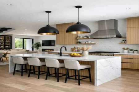 Open Concept Kitchen: