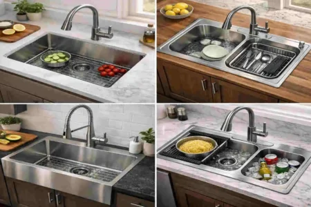stainless steel kitchen sink for home