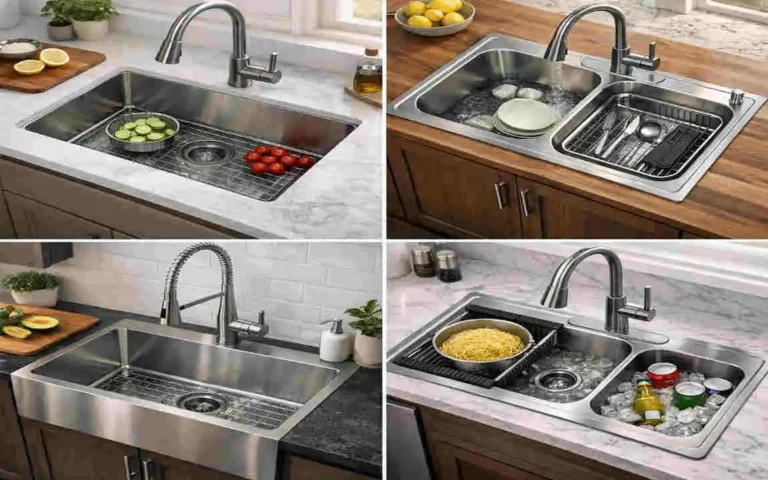 stainless steel kitchen sink for home