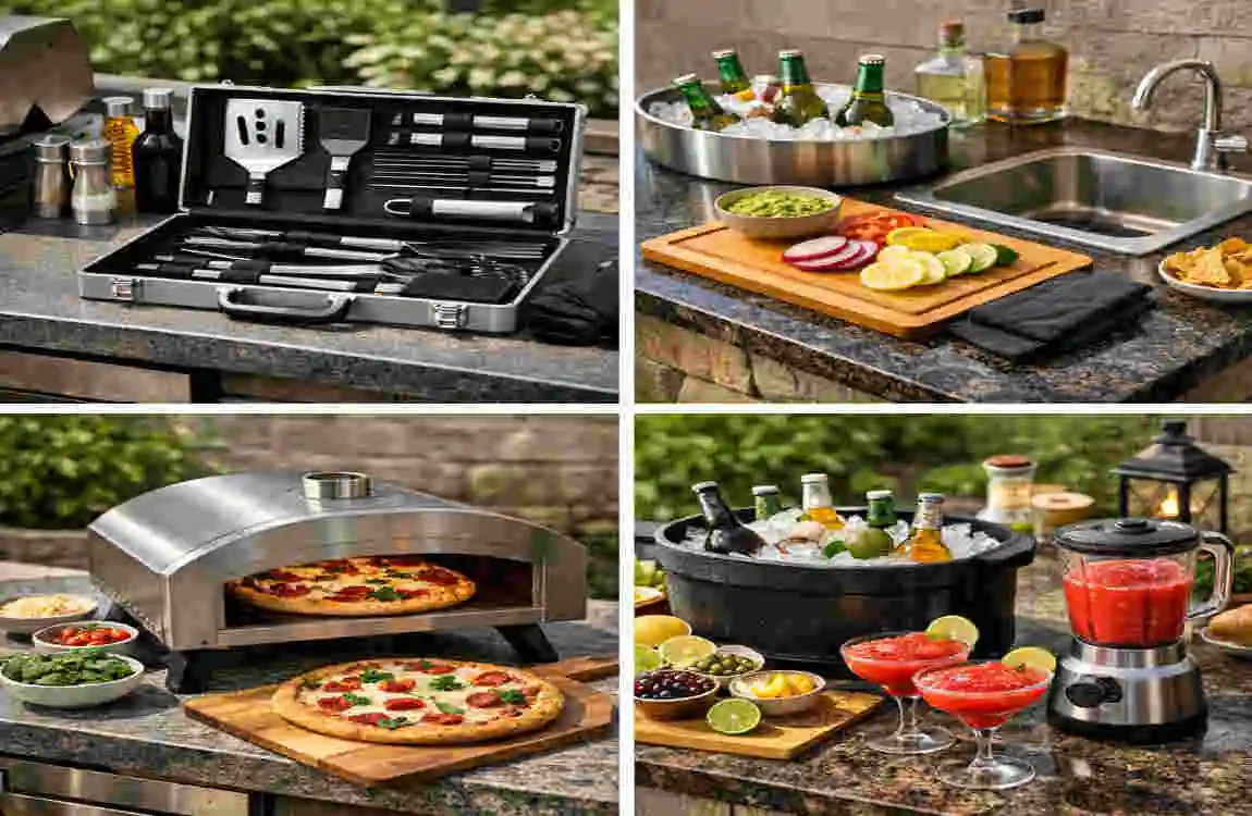 Outdoor Kitchen Accessories Ideas