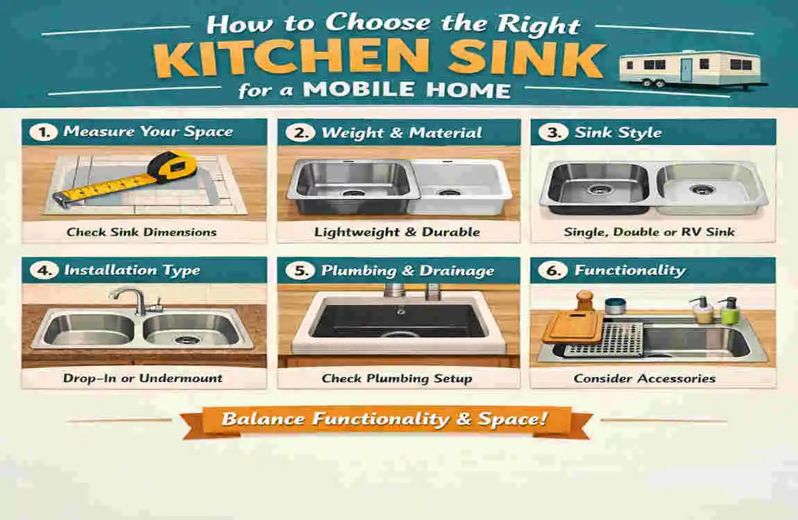 kitchen sink for mobile home