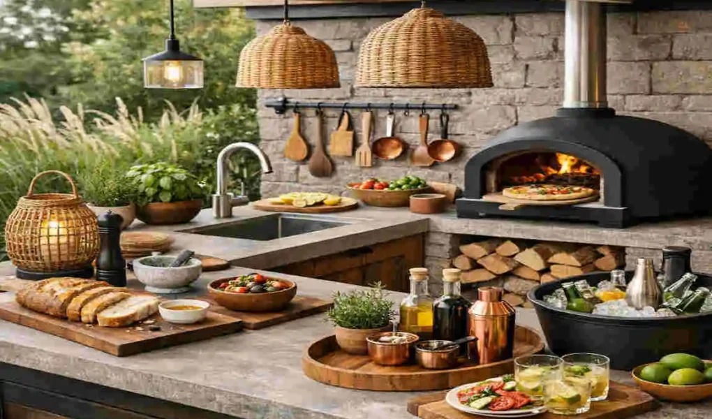 Outdoor Kitchen Accessories Ideas