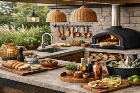 Outdoor Kitchen Accessories Ideas