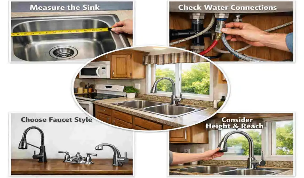 kitchen sink faucet for mobile home