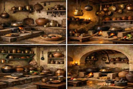 old fashioned traditional indian kitchen design