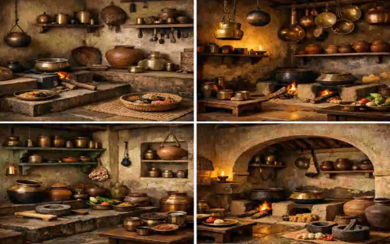 old fashioned traditional indian kitchen design
